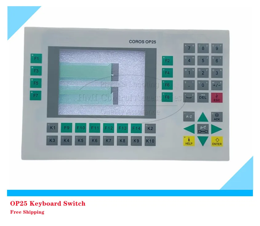 Панель переключателя клавиатуры OP25 6AV3525-1EA01-0AX0 6AV3525-1EA41-0AX1