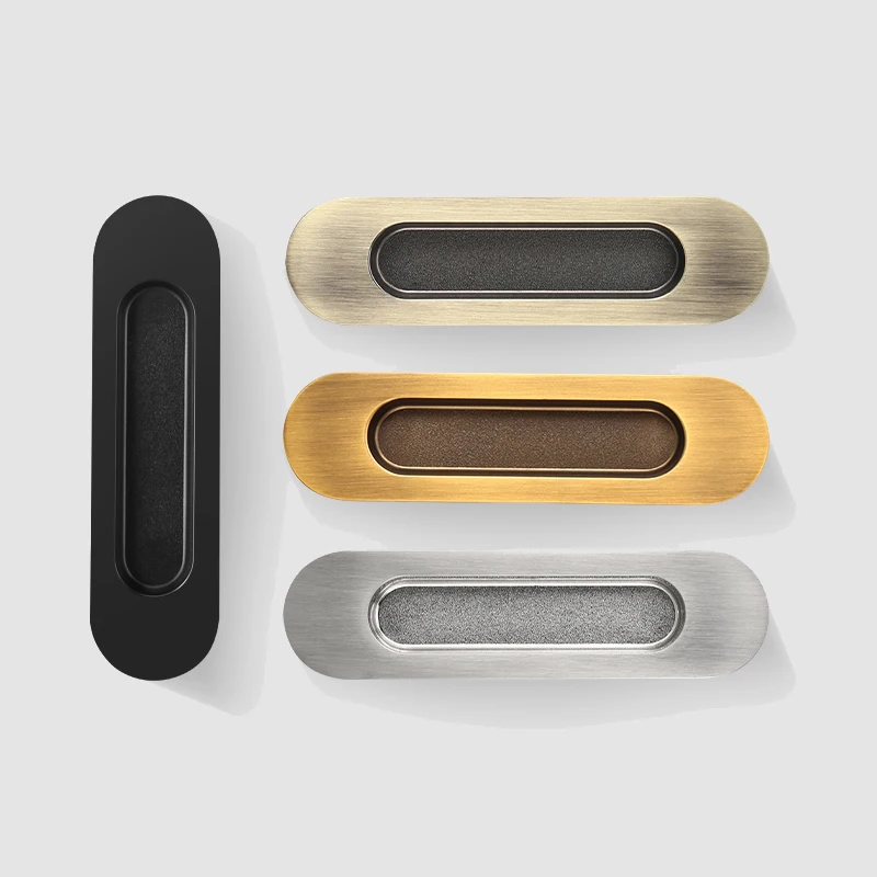 

Hidden Door Handles Zinc Alloy Recessed Pull Sliding Door Handles Bedroom Door Cabinet Handle Furniture Handle Hardware