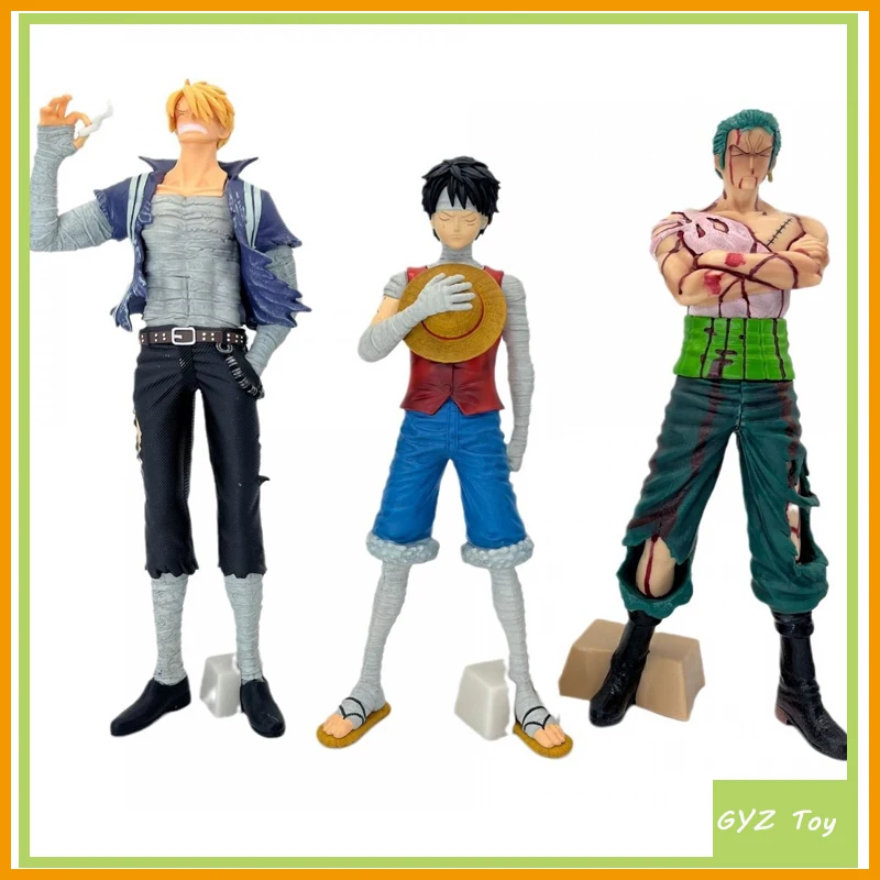 

Фигурка из аниме Luffy Zoro Sanji, фигурка-подставка Marineford Sky Piea, экшн-фигурка из ПВХ, коллекционная игрушка, подарок для детей