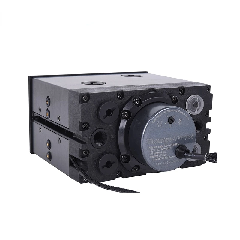 

Cool Black Light Drive Pump Box Integrated Water Tank Adapted FOR D5/DDC/DC-LT Water Pump