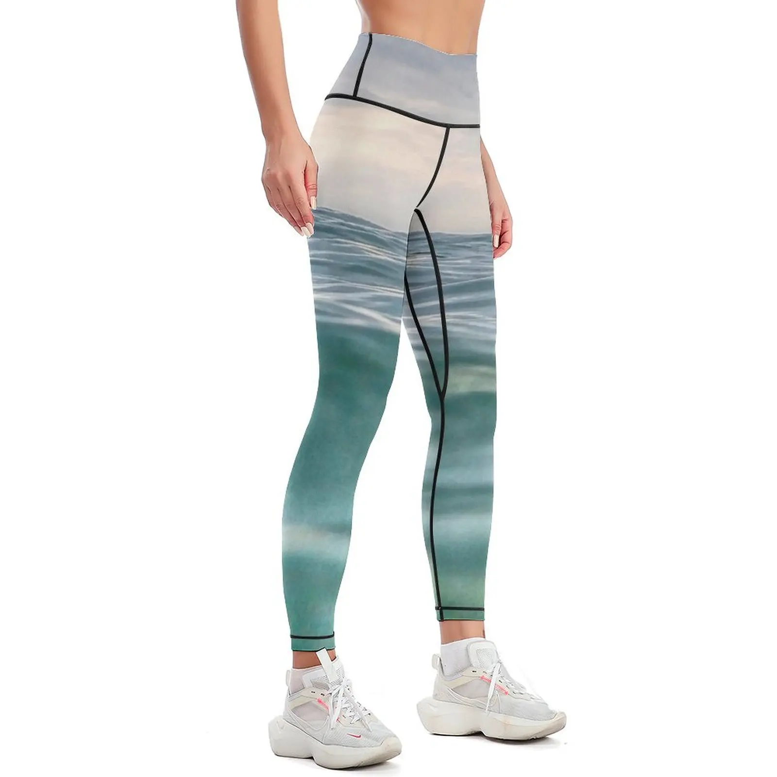 Мягкие и мечтательные натуральные Волшебная морская картина воды в природе.