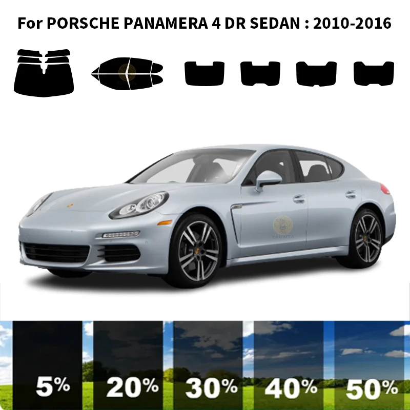 

Precut nanoceramics car UV Window Tint Kit Automotive Window Film For PORSCHE PANAMERA 4 DR SEDAN 2010-2016