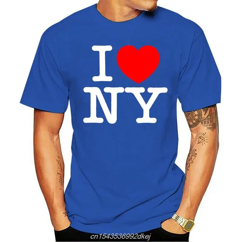 

T Shirts For Men NY New York Printed Heart New High Quality T Shirt Customized T-shirt Xxxl Men Women Cartoon Casual