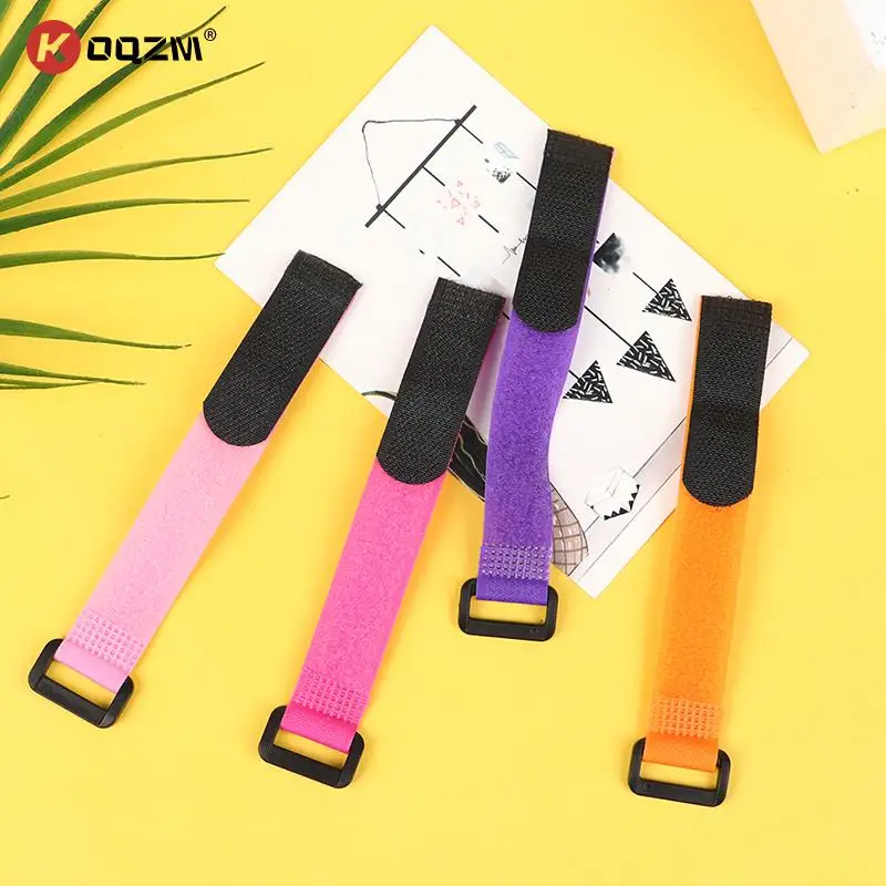 

5pcs Reusable Fastening Cable Organizer Cable Ties Set Includes Adjustable Multi-Purpose Hook and Loop Nylon Strap Ties