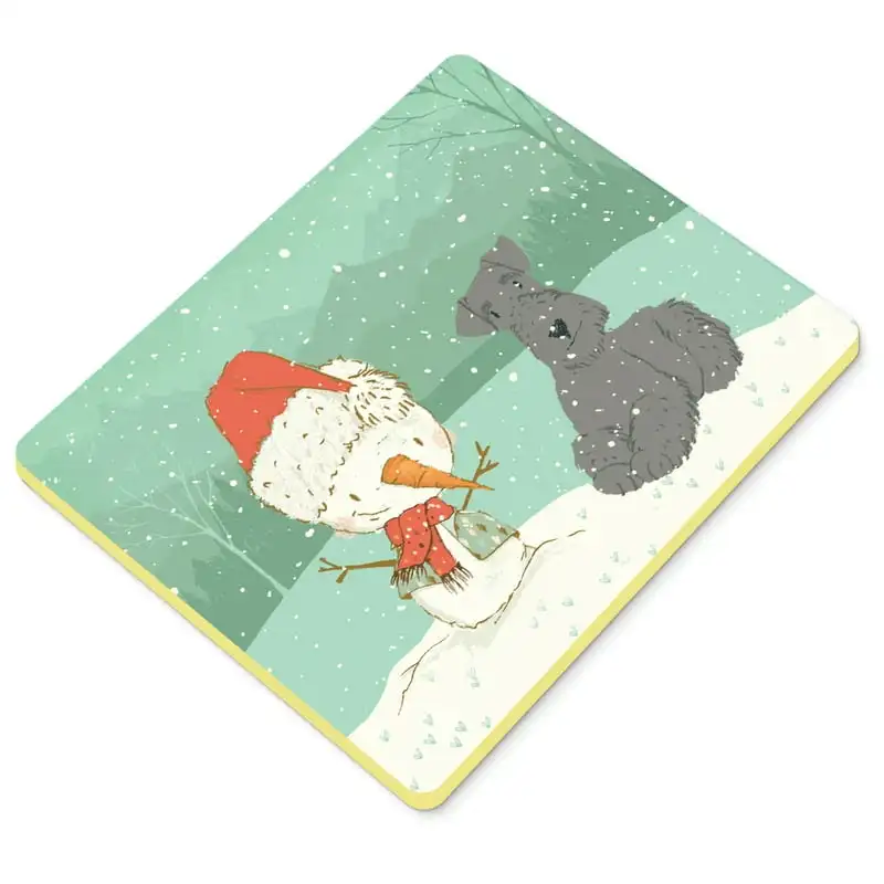

Terrier Snowman Christmas Kitchen or Bath Mat 20x30 Capybara Carpet Cinnamoroll rug Long rug Alfombra dormitorio My singing mons