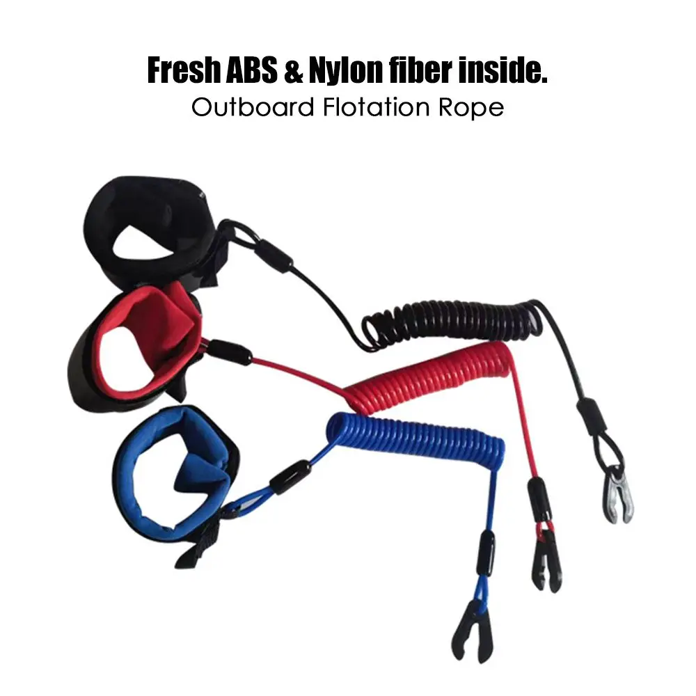 

Детали для лодок, пригодные для моторной лодки, трос, провод для запуска и остановки мотора, Безопасный шнур, подвесной флотационный трос, Ре...