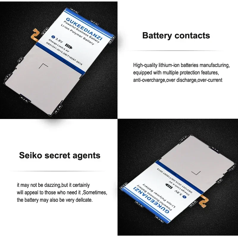 Сменный аккумулятор для планшета EB-BT835ABU Samsung Galaxy Tab S4 10 5 SM-T830 T830 SM-T835 T835 8550 мАч