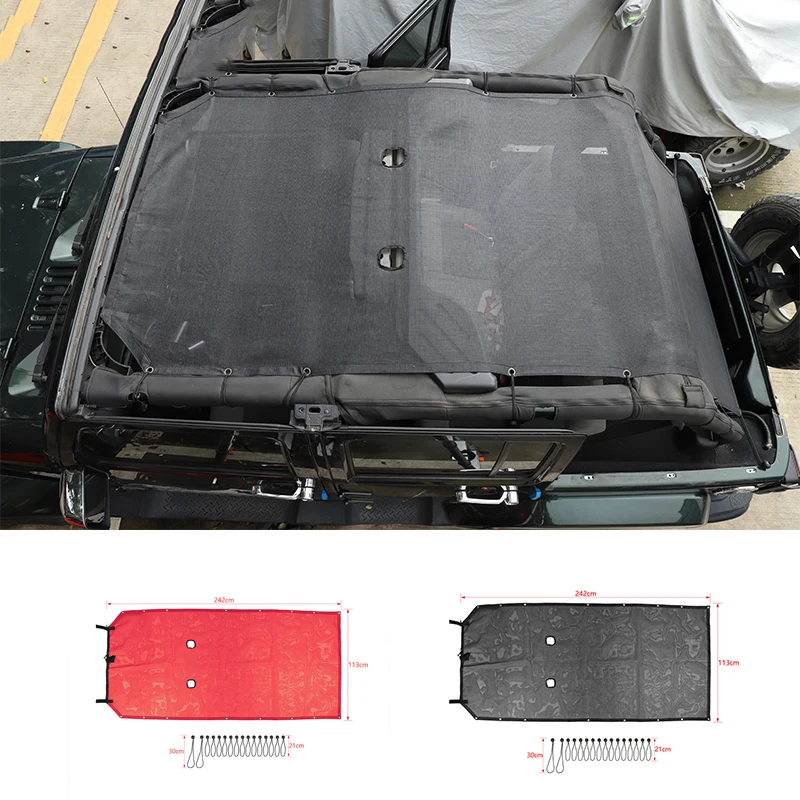 

Аксессуары для 4-дверных автомобилей Jeep Jk Sunshade Mesh, противоуф-Защита от солнца для Jeep Wrangler Jk 2007 -2017