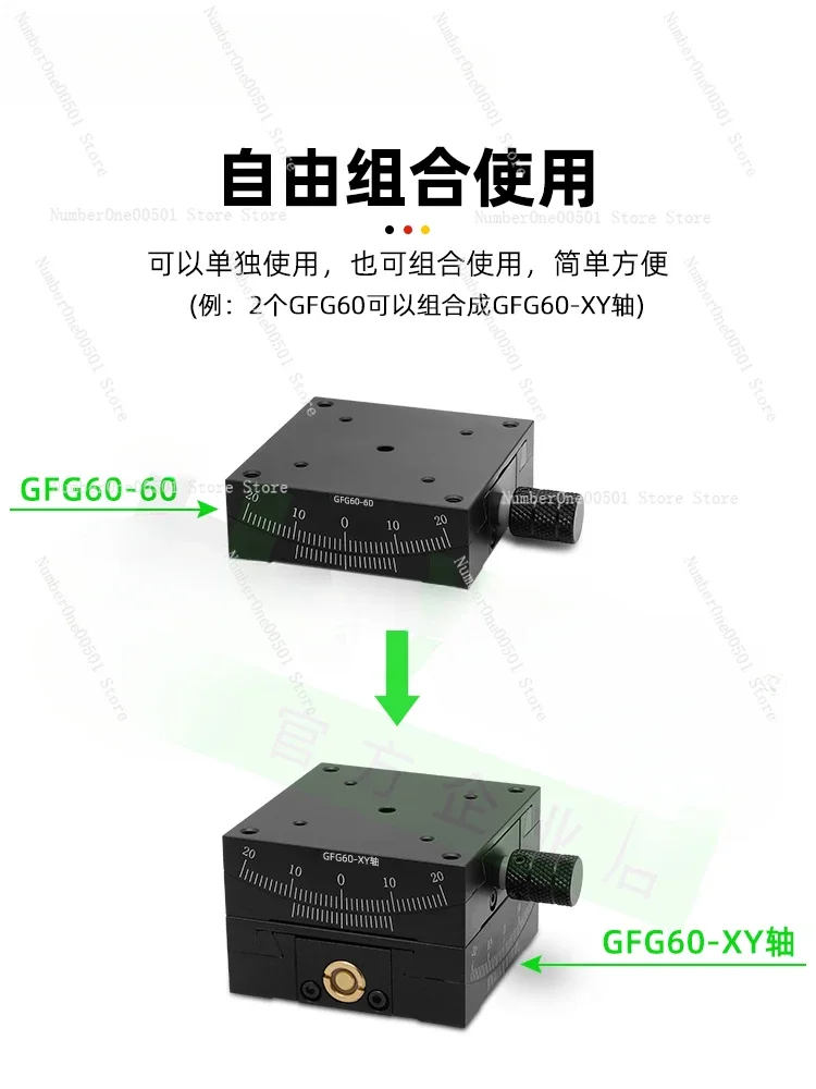 X-axis угловой Наклонный слайд XY-axis ручная платформа для кривизны точная