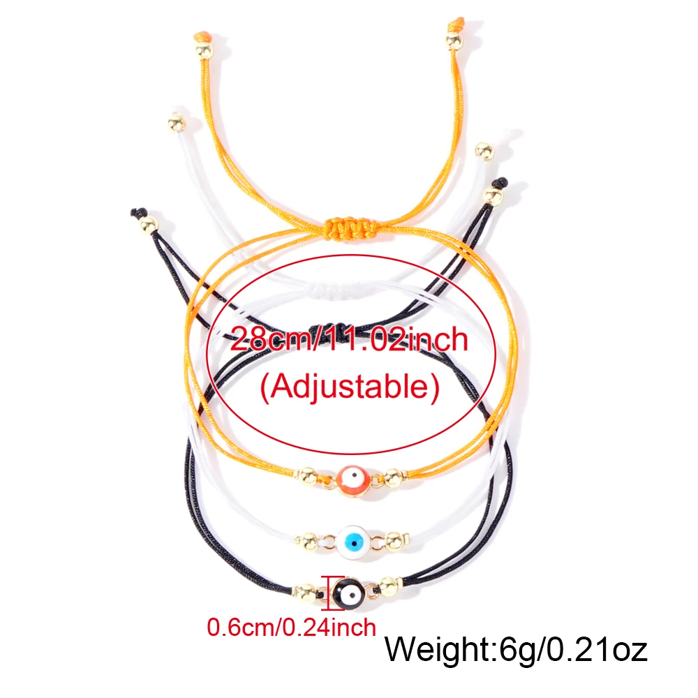 Ювелирные браслеты в богемном стиле набор из 3 штук для женщин медный сплав с