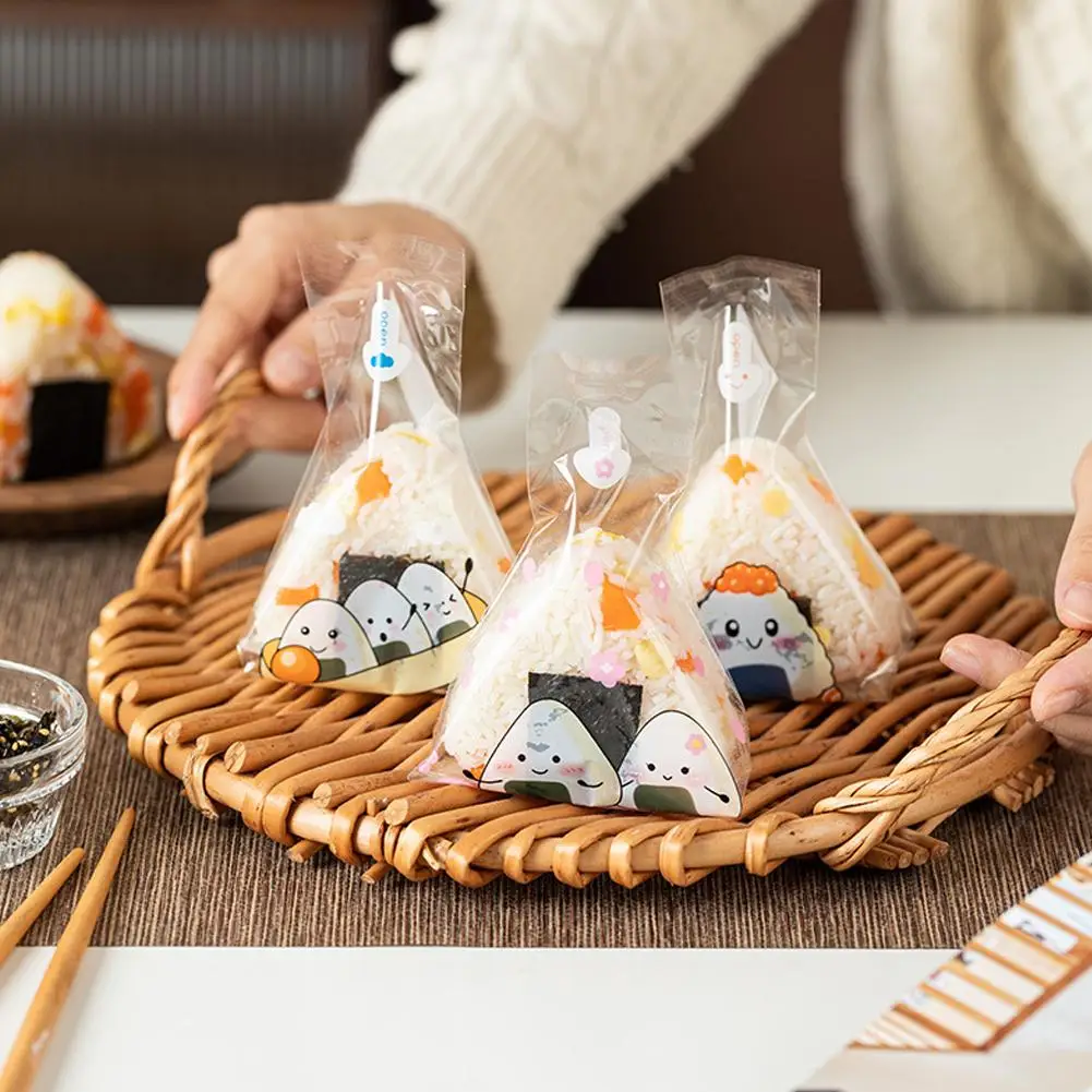 Двухслойная треугольная сумка для упаковки рисовых шариков стандартная