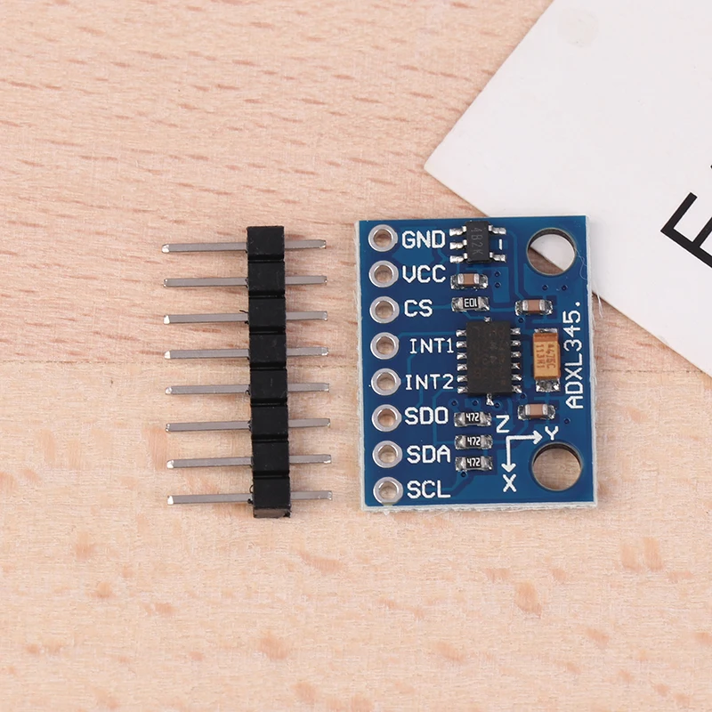 ADXL345 GY-291 3-осевой цифровой модуль ускорения гравитационного наклона Передача IIC/SPI