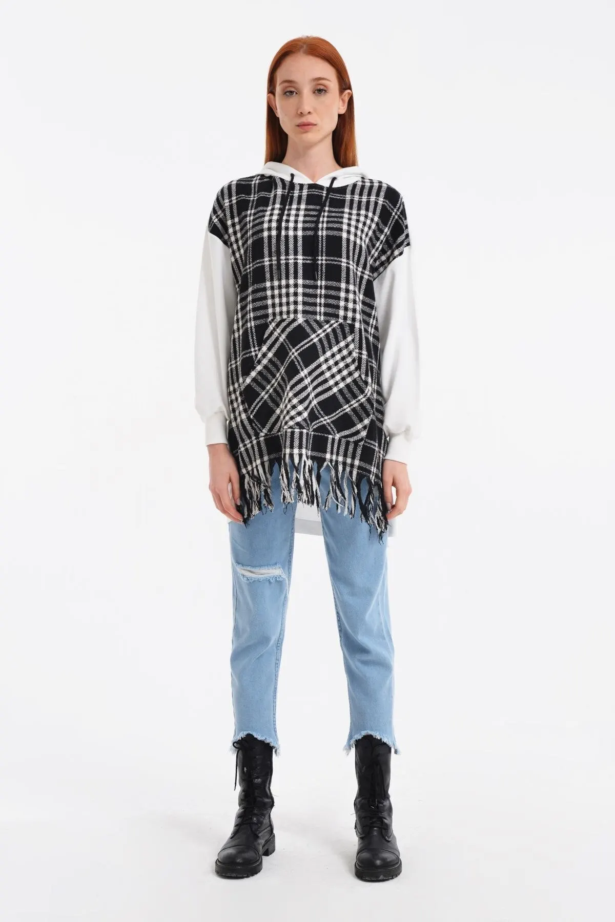 

Женская толстовка с капюшоном, из чесаного хлопка