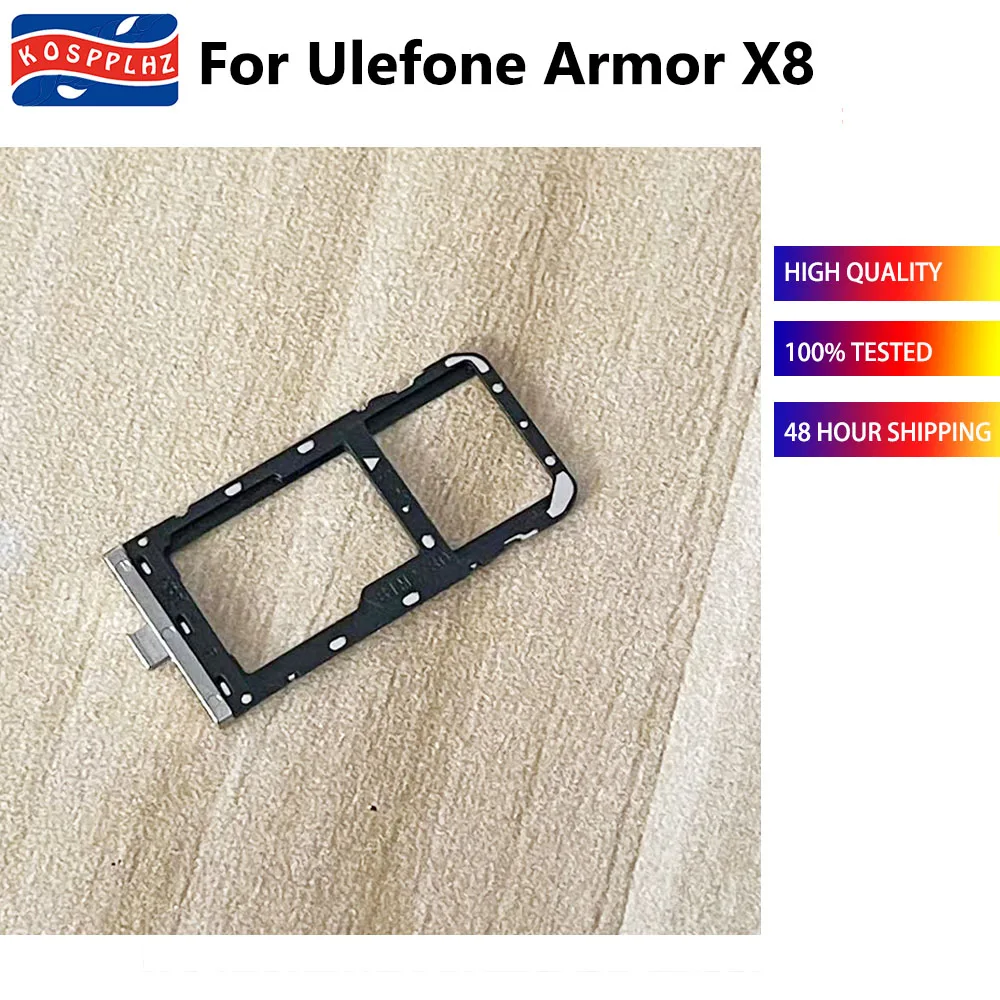 

KOSPPLHZ для Ulefone Armor X8 SIM держатель для карт Tray слот запасная часть для ARMOR X8 мобильный телефон слот для SIM-карты держатель