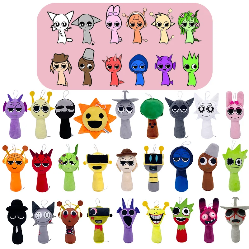 Sprunki плюшевые куклы