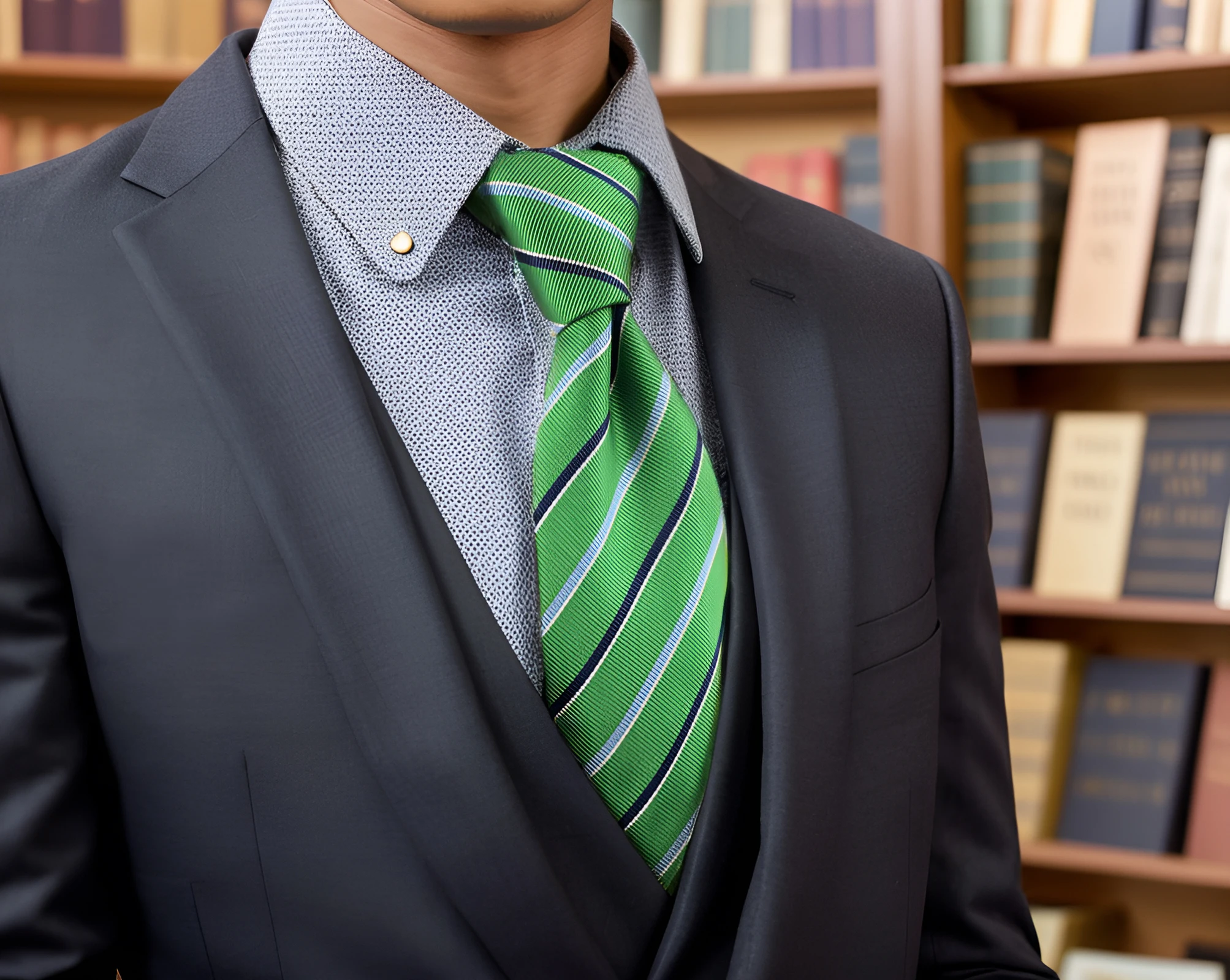 Рисунок 3 - Красочный галстук в горошек с цветочным рисунком