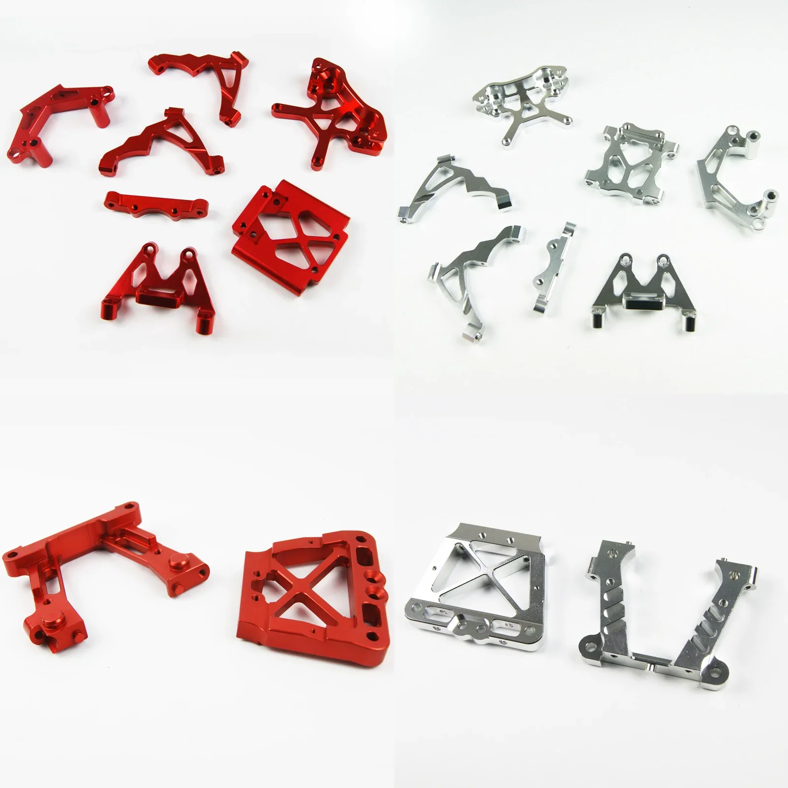 Передняя и задняя перегородка из алюминиевого сплава для багги Rovan HPI Rofun Baja 5B 5T 1/5