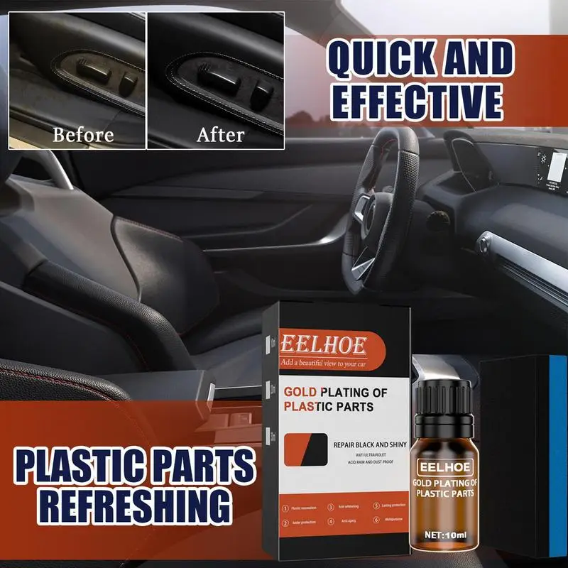 

Automotive Plating Refurbishing Agent Dashboard Coating Paste Maintenance Interior Plating Refurbishing Agent Automobile Tools