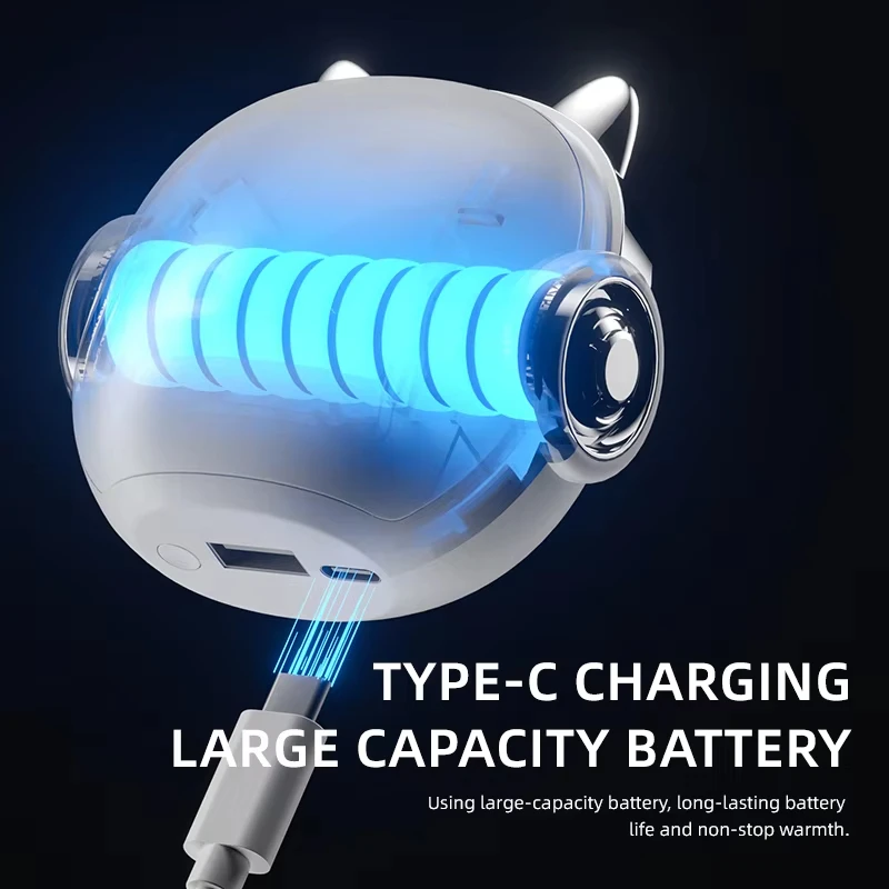 Xiaomi 2 в 1 подогреватель для рук с быстрым нагревом портативная зарядка через USB 10000