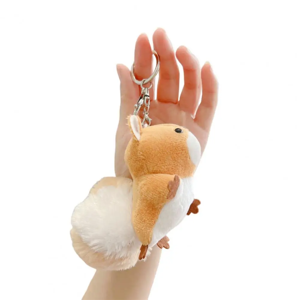 

Высота 13 см, металлическая пряжка, милая кукла-животное, плюшевая подвесная игрушка, плюшевая кукла