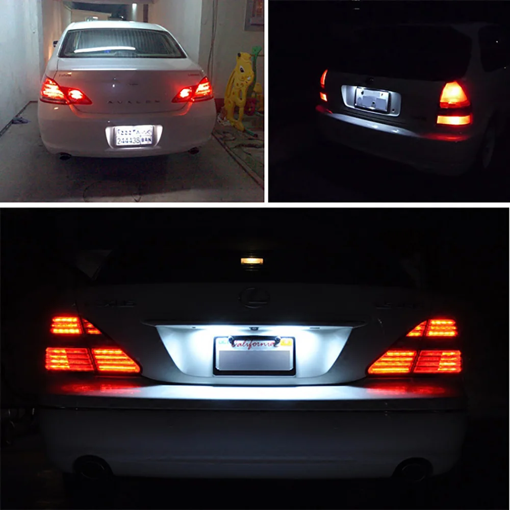 СВЕТОДИОДНЫЕ Лампы CanBus для номерного знака LEXUS Ls200 Ls300 Ls430 Gs300 Gs430 Gs400 Es300 Es330 Rx 300 330 350