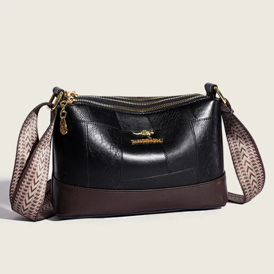 Роскошная брендовая женская сумка-мессенджер мягкая кожаная сумка дизайнерская