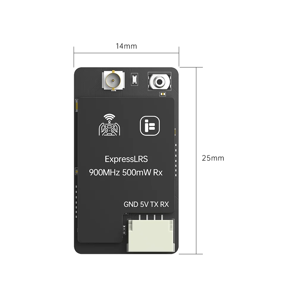 IFlight ExpressLRS ELRS 500 МВт приемник 900 МГц мВт RX / 2 4 ГГц для FPV частей