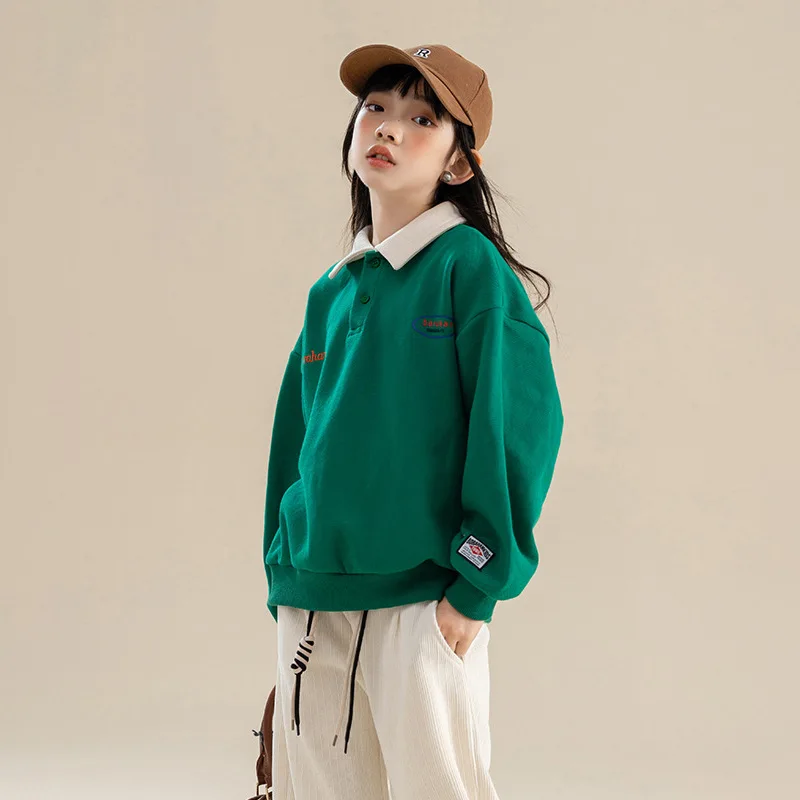 

Детские толстовка худи для девочек, новые модные топы на весну-осень для детей 6, 8, 10, 12 лет