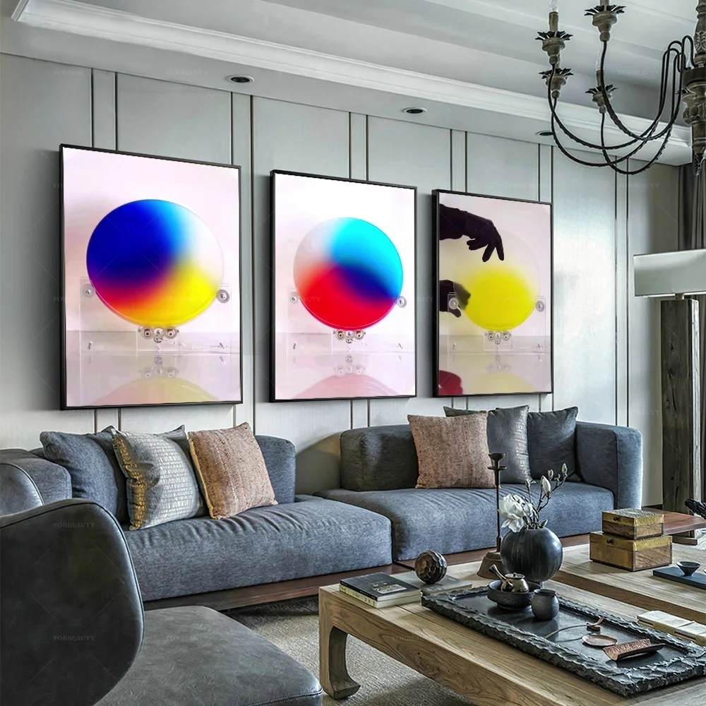 

Forbeauty красочные трубки распылитель Печать на холсте Живопись комната Декорации для абстрактного холста настенное искусство