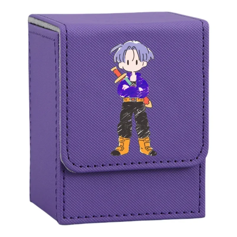 Фото Dragon Ball Card Case Son Goku Vegeta Iv Trunks Majin Buu Puaru Piccolo Diy Кожаные фигурки героев Аниме Коллекция игр Коробка №3