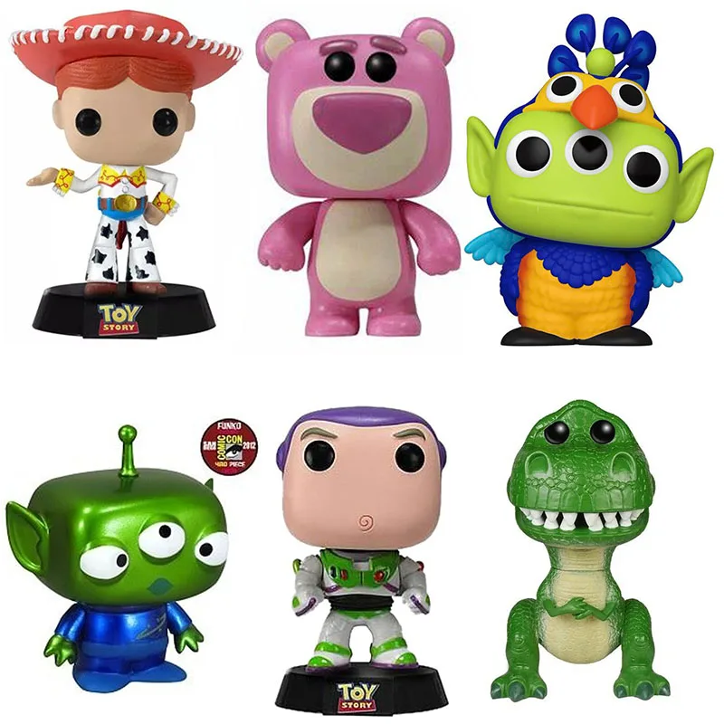 

Toy Story Buzz Lightyear #02 Rex #171 Lotso #13 Alien #33 Kevin #758 Jessie #19 Vinyl Figures Action Figure Dolls Toys Gifts