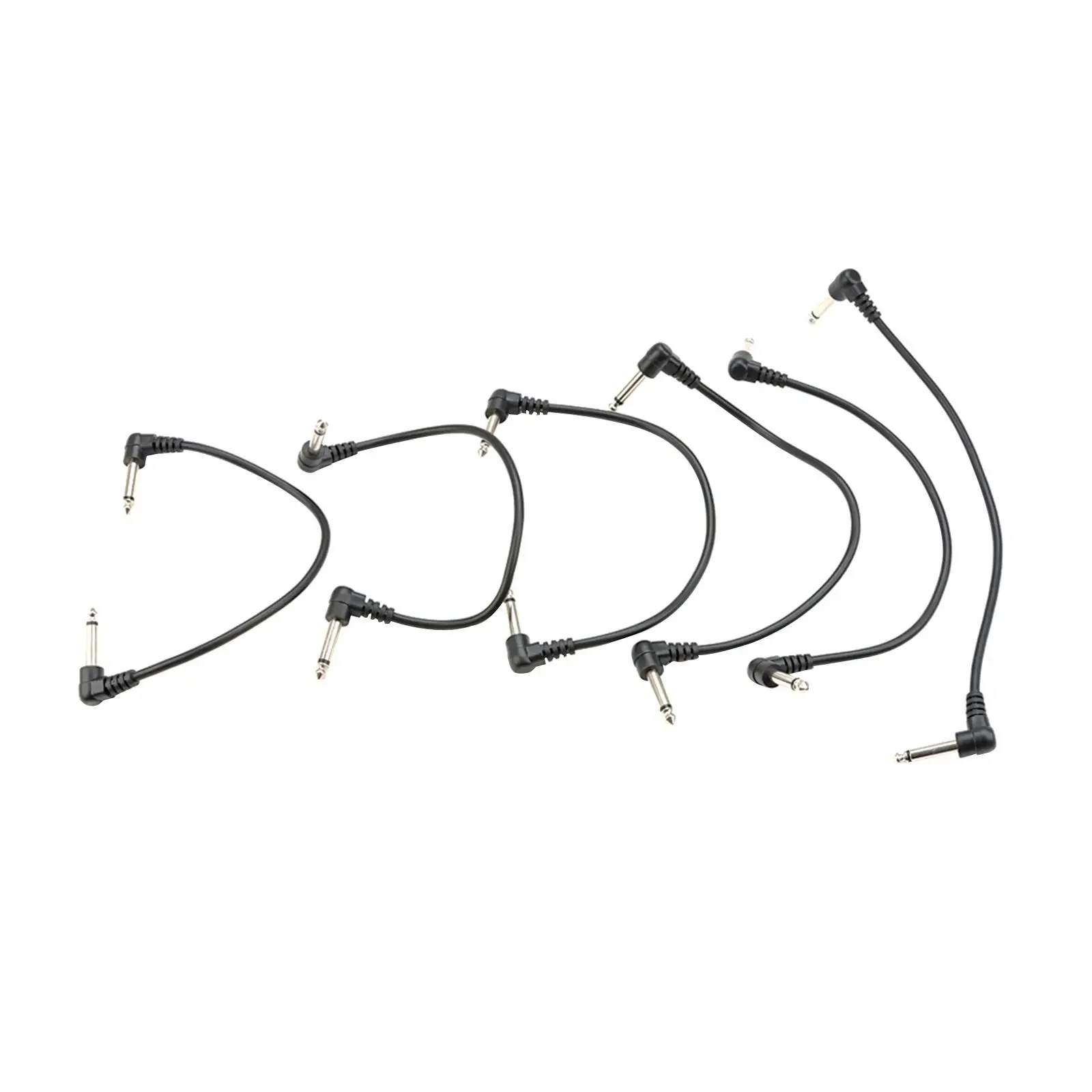 

6 Pieces Guitar Effect Pedal Cable Professional effect lines