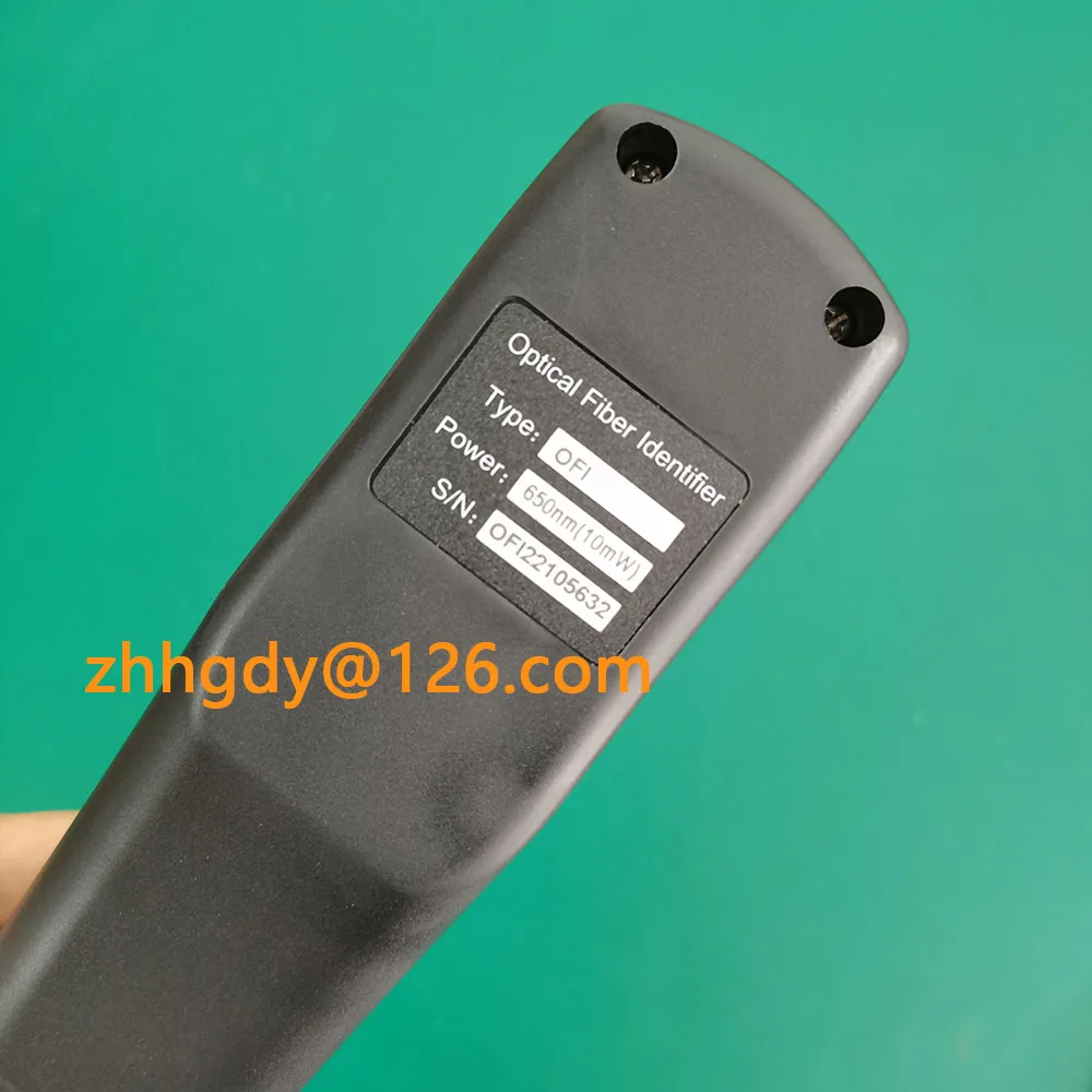 Handheld JW3306D Fiber Optic Identifier Live Fiber Optical Identifier with Built in 10mw Visual Fault Locator