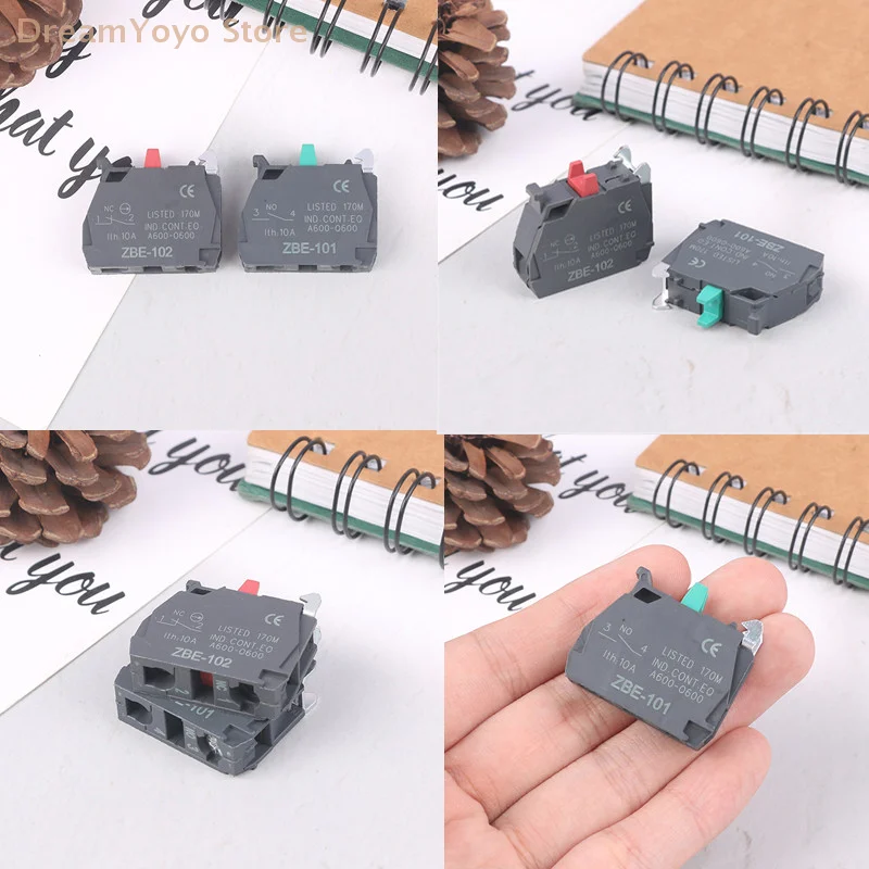 1 шт. XB4-XB5 Высокопрочная огнестойкая контактная основа 101 — один нормально