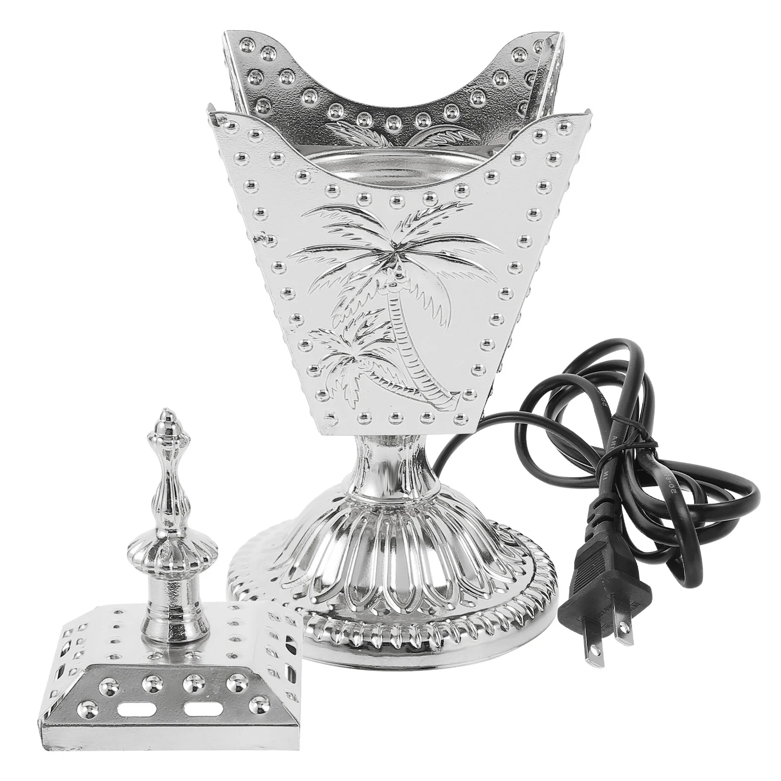 Ароматический подключаемый держатель курильницы подогреватель железные