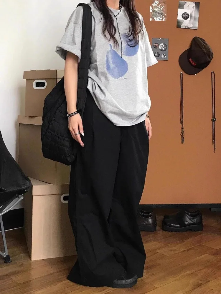 Футболка с принтом фруктов