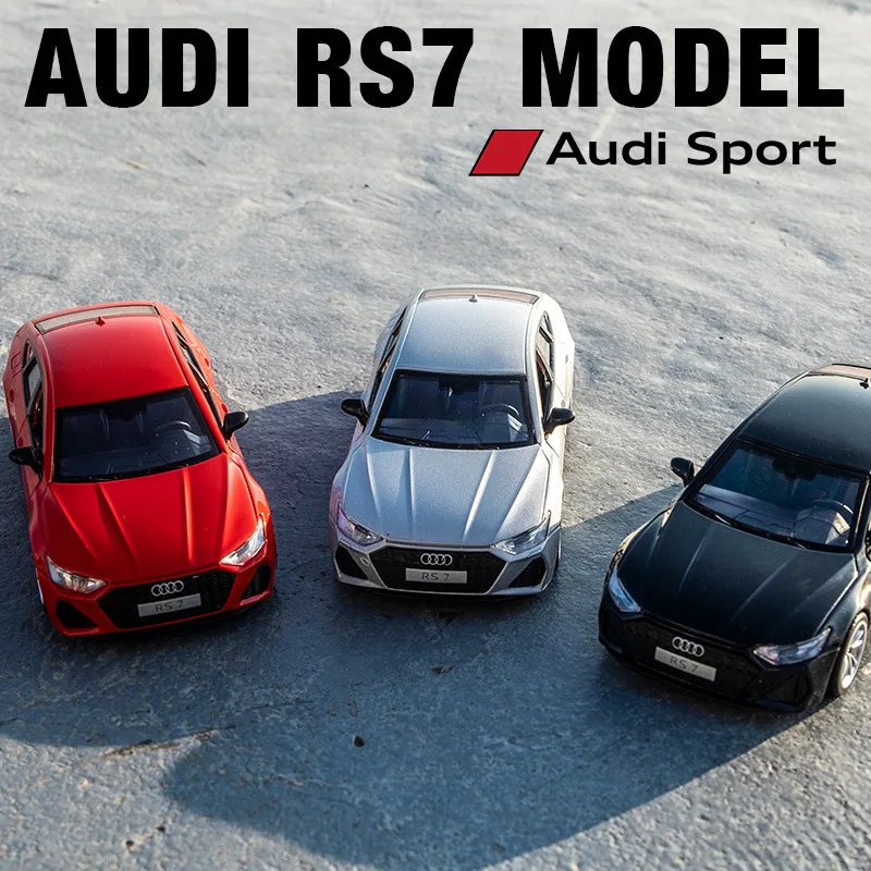 

1:36 Audi RS7 спортивный автомобиль, модель из сплава, звук и фото, автомобиль, украшение, детский игрушечный автомобиль, подарок, игрушки, автомоб...