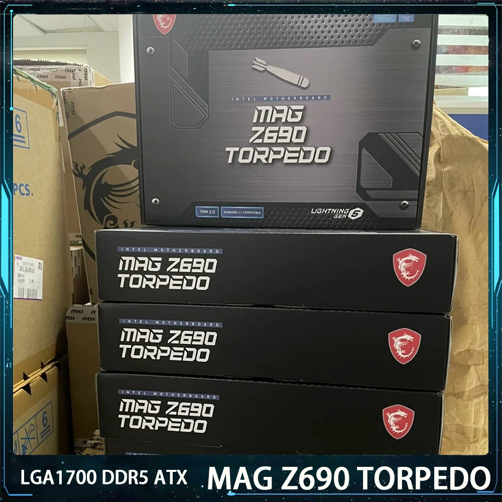 NEW MAG Z690 For Msi LGA1700 DDR5 128G Support I9 SATA3*6 M.2*4 USB3.2 ATX Desktop Motherboard Works Perfectly Fast Ship NEW MAG Z690 For Msi LGA1700 DDR5 128G Support I9 SATA3*6 M.2*4 USB3.2 ATX Desktop Motherboard Works Perfectly Fast Ship