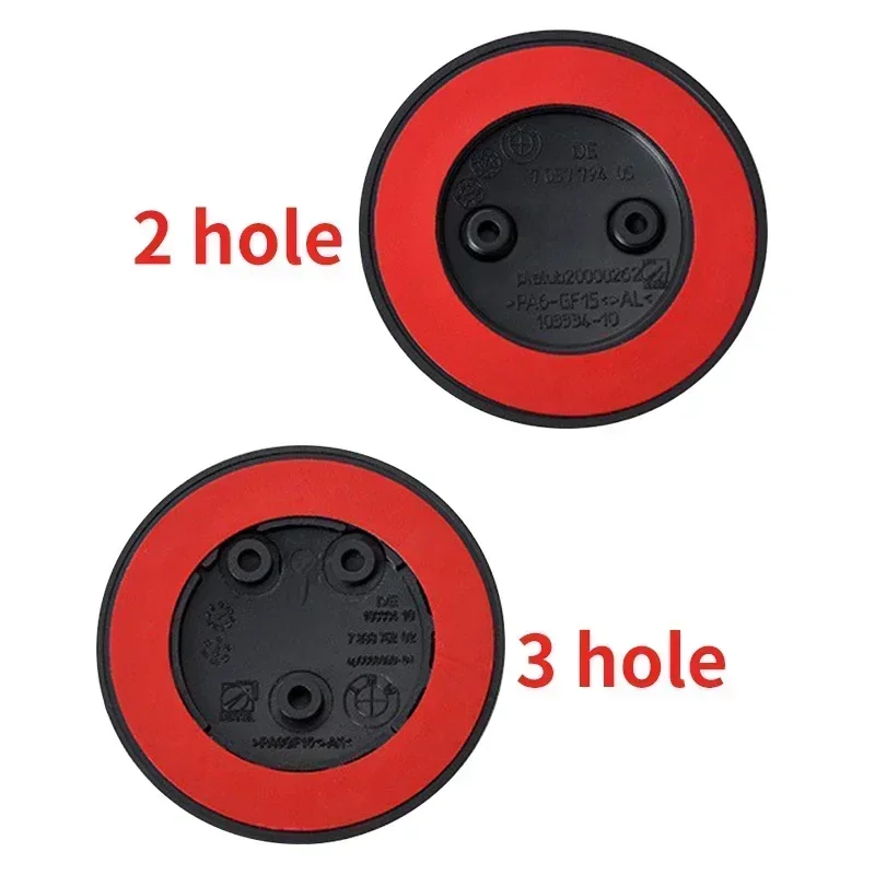 1pcs 82mm 2 3 Hole Car Front Hood Logo Emblem Bonnet Badge for BMW E36 E64 E85 E60 F10 F30 F36 Z4 X5 X6 51147057794 51767288752