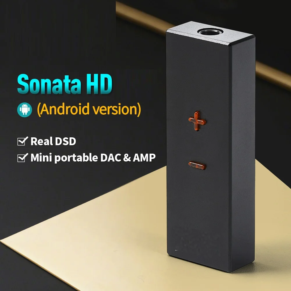

Headphone Amplifier HiFi Decoding USB Type C To 3.5MM Adapter DAC Portable Audio Out (Sonata HD Pro For Android/PC/MAC)