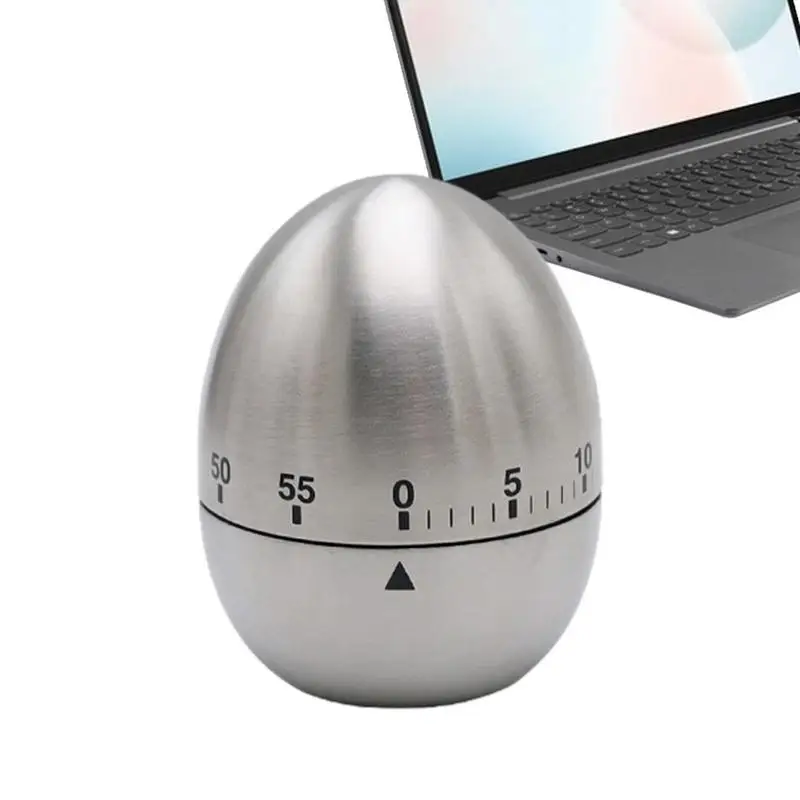 

Stainless Steel Egg Timer Kitchen Timers For Cooking Stainless Steel Visual Timer Mechanical 60 Minute Timer For Kitchen
