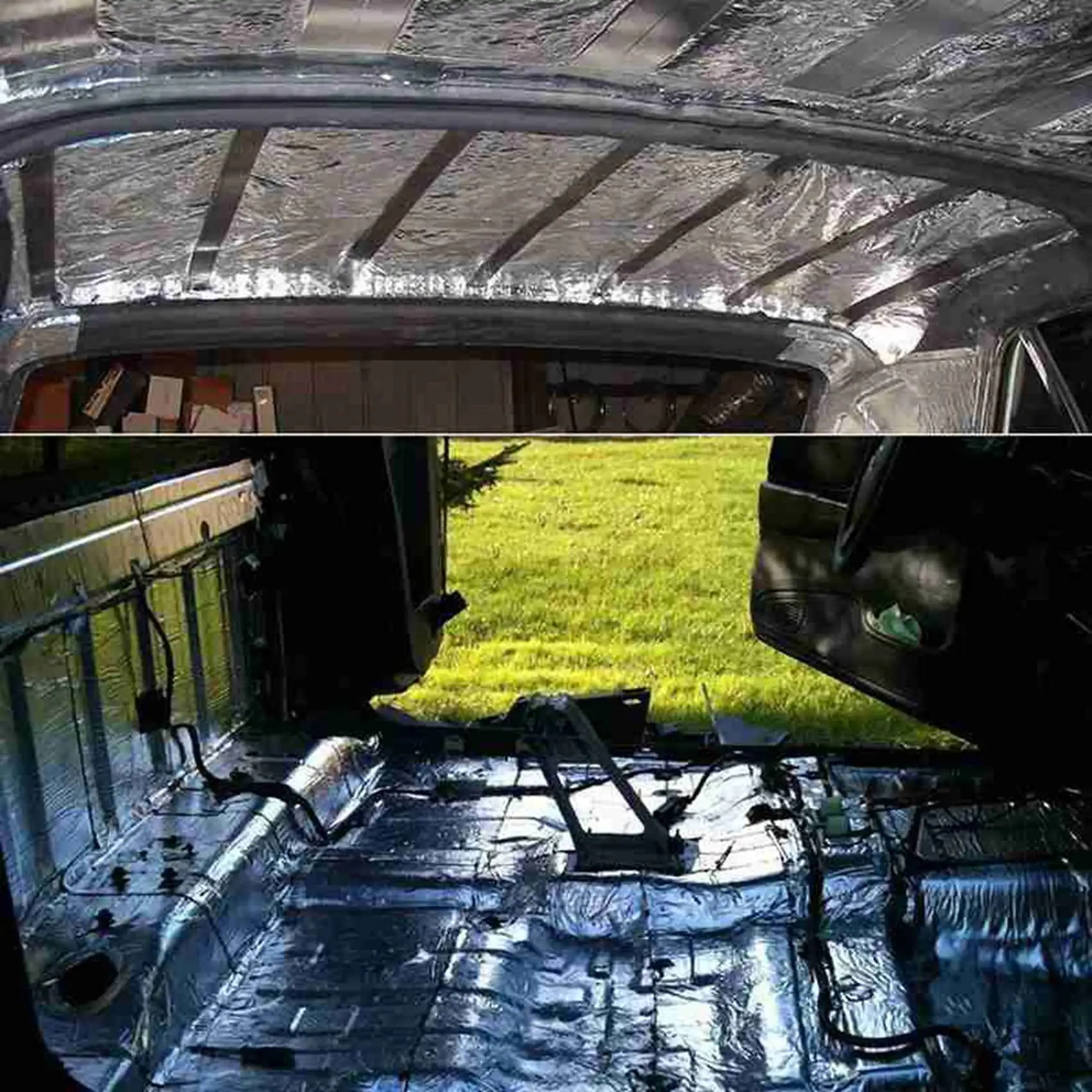 2 шт. автомобильные термоизоляционные подушки 50x200 см