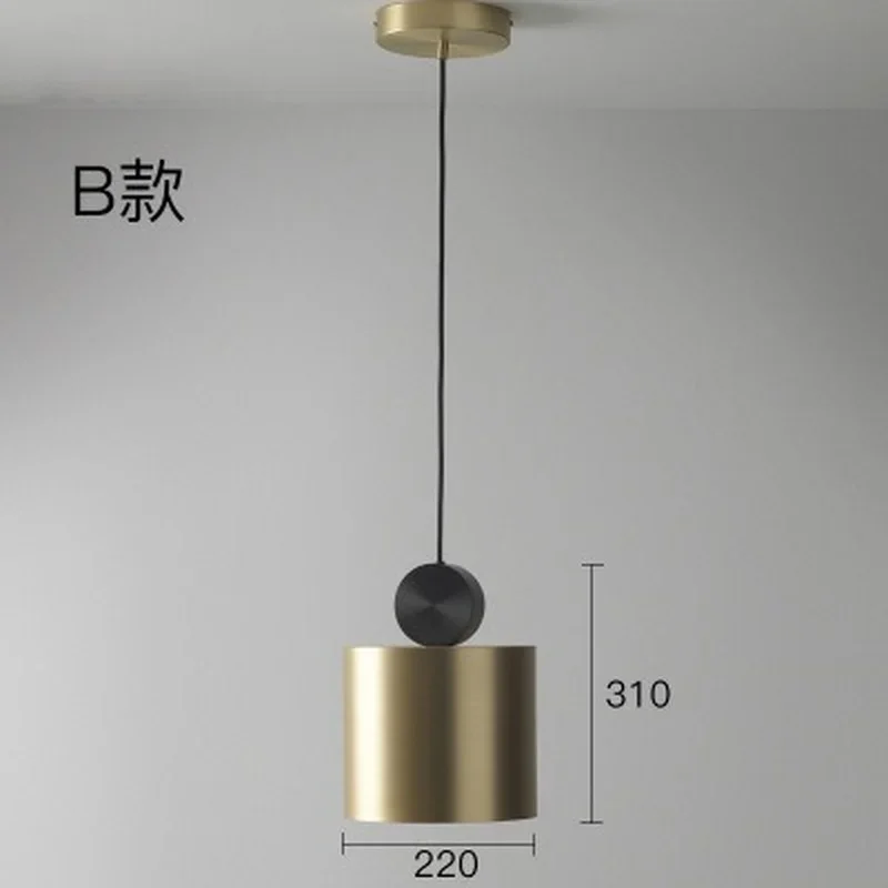 

Подвесной светильник LED черный+золото