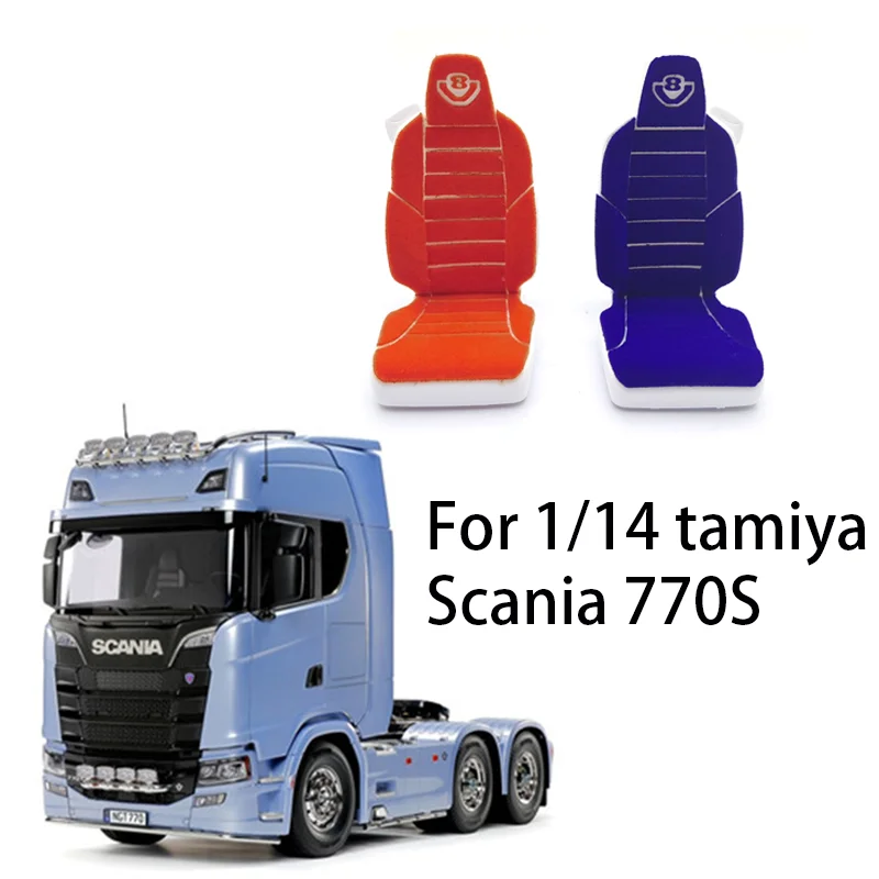 

Наклейка на сиденье, декоративные обновления для 1/14 Tamiya RC, грузовик, прицеп, самосвал Scania 770S 56368, запчасти для автомобиля «сделай сам»
