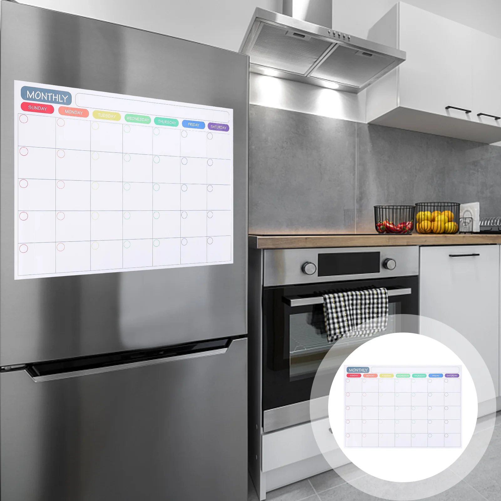 

Weekly Schedule Schedules Erasable White Boards Magnetic Calendar for Fridge The Pet