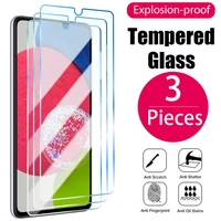 3pcs tempered glass on for samsung galaxy a32 a22 a52 a72 4g5g protection glass for galaxy a12 a42 a03s a02 a52s screen hd film