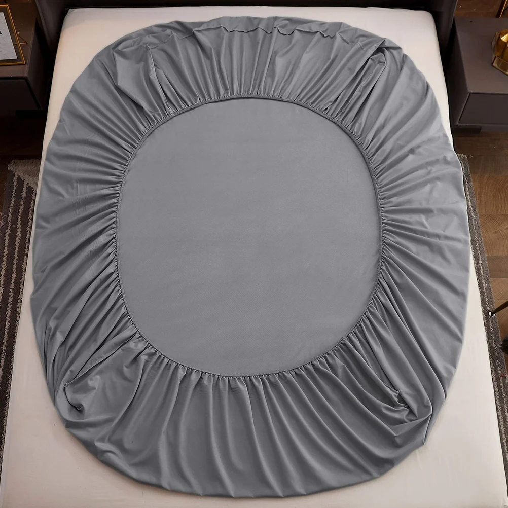 

White Bed Canopy Sheet Set Home Supplies Protective Case Mattress Cover Pure Cotton Protector