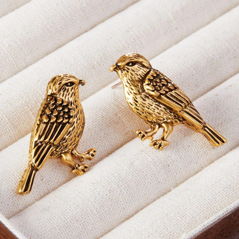 Ювелирные изделия Bobokiki Европейская и американская мода птица титановая сталь