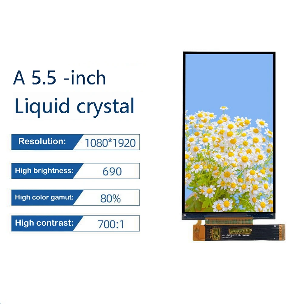 5 дюймовый 2K экран дисплея 1080X1920 HD ЖК-экран MIPI 39 контактов монитор