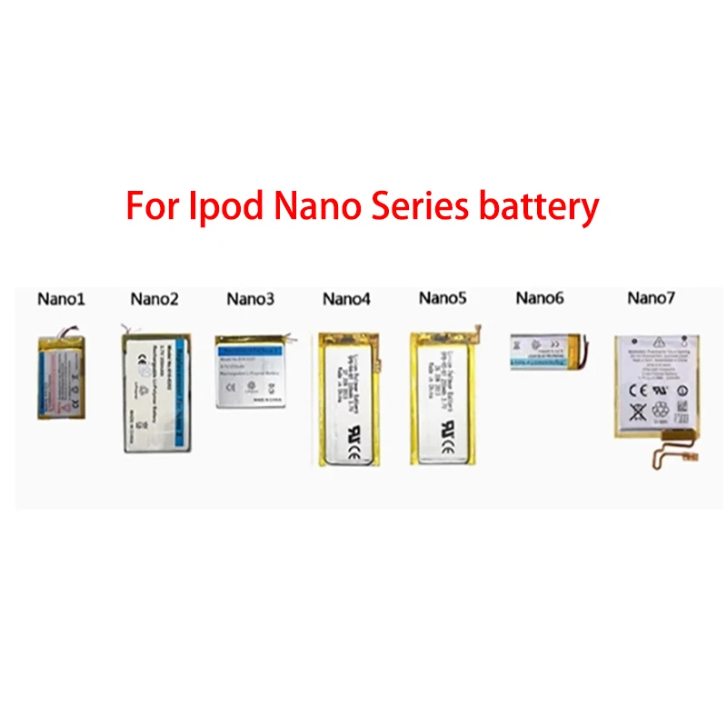 HQSBEST новая замена аккумулятора для IPOD Nano1 nano 2 3 4 5 6 7